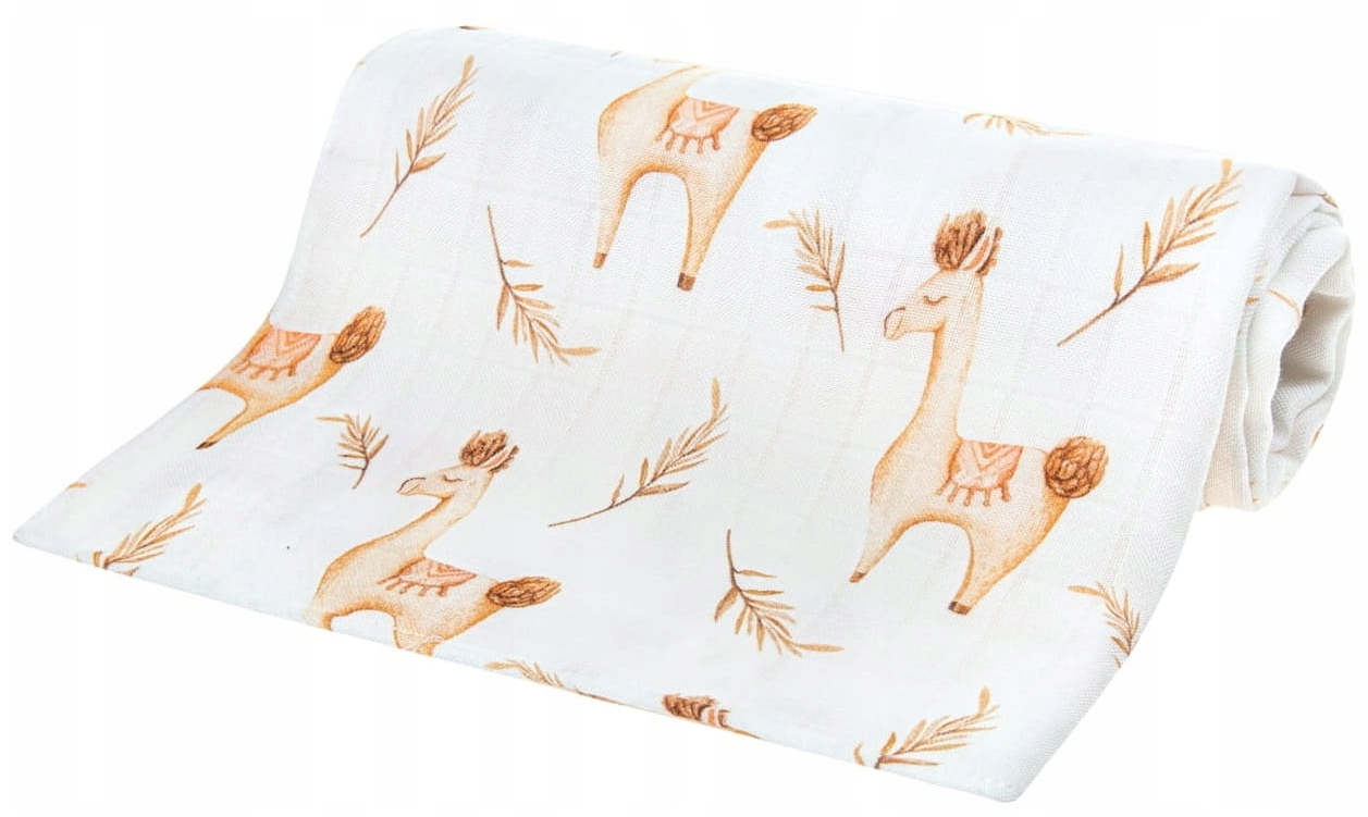 Pieluszka bambusowa 75x75 ALPAKA BOCIOLAND